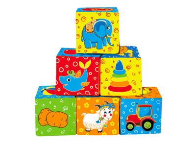 Набір кубиків "Мій маленький світ" МС 090601-01