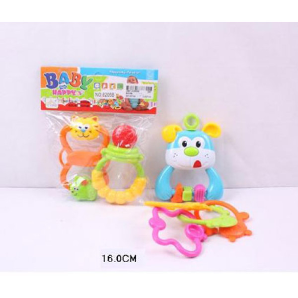 Брязкальце в ручку 2 види 8205B