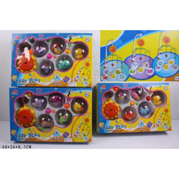 Мобіль музичний (3 види) 3962/63/64