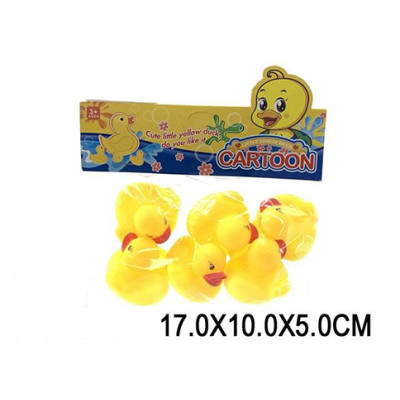 Пищалка "Качечки" 6 штук у пакеті 17х10х5 см DZY019