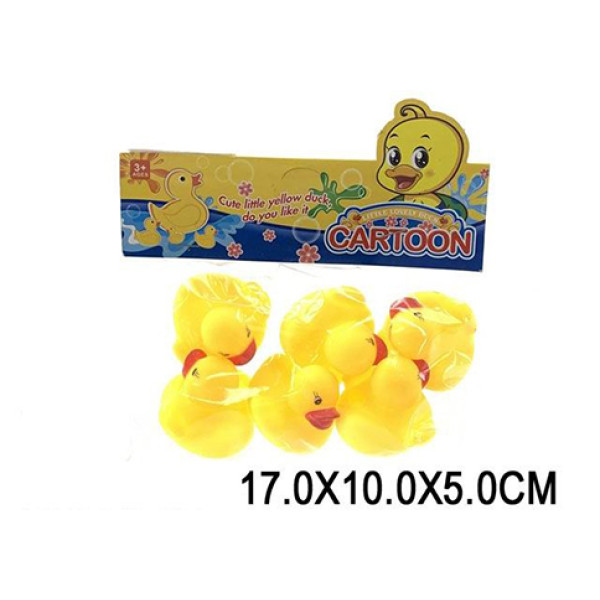 Пищалка "Качечки" 6 штук у пакеті 17х10х5 см DZY019