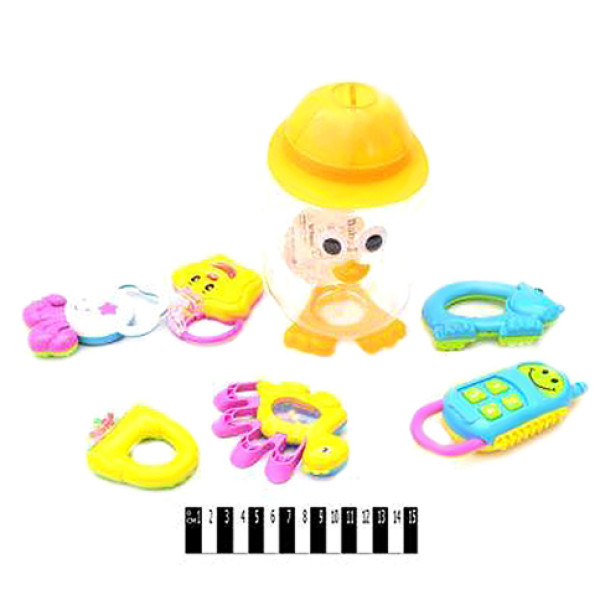 Набір брязкалець у колбі 3838A7