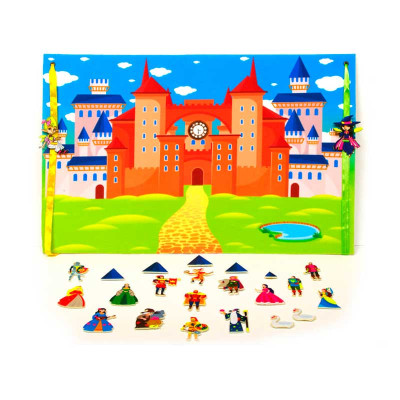 Ігровий килимок 40*60 см в картонній коробці Замок принцеси 19001