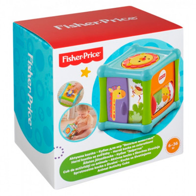 Ігровий кубик зі звірятами Fisher-Price BFH80