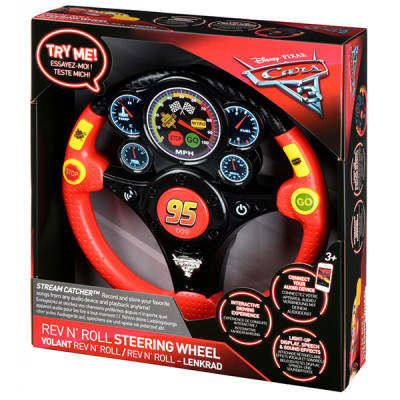 Кермо музичне eKids Disney Cars Блискавка McQueen MP3 CR-155.11Ev7