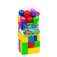 Набір кубиків Бамсик Сіті Лайф 3 пластиковий 104