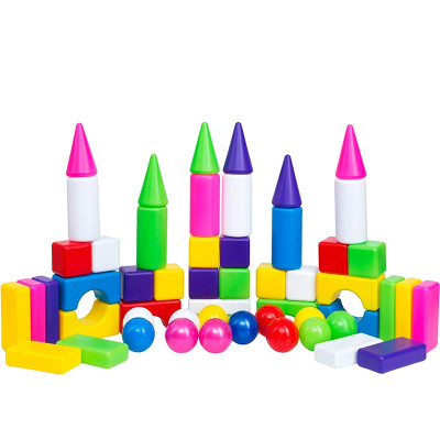 Набір кубиків Бамсик Сіті Лайф 3 пластиковий 104