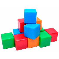 Кубики великі 12 шт BAMSIC 021 Кубики великі 12 шт BAMSIC 021