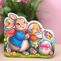 Вкладка Ubee "Великодній зайчик" деревяна ПСД313