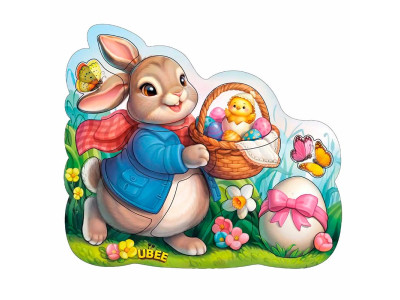 Вкладка Ubee "Великодній зайчик" деревяна ПСД313