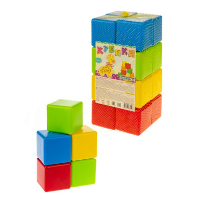 Дитячий набір кубики 16 шт 1-060