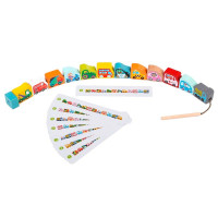 Машинки - Силянки CUBIKA з дерева 14316