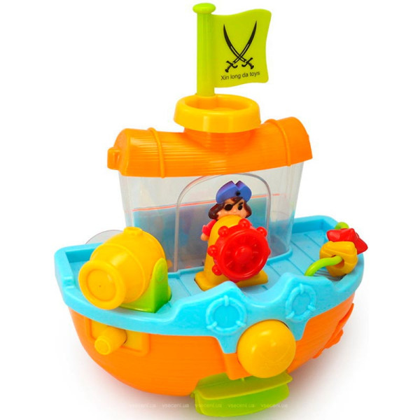 Іграшка для ванної піратський корабель 8806