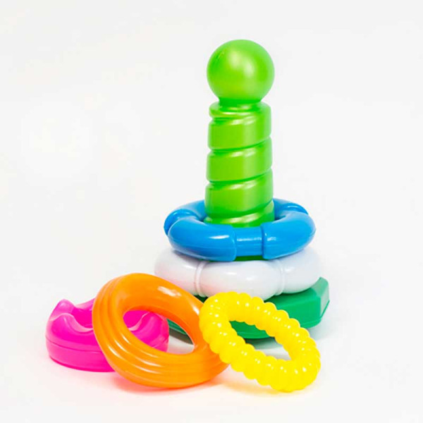 Дитяча пірамідка №2 у сітці 1-080 Дитяча пірамідка №2 у сітці 1-080