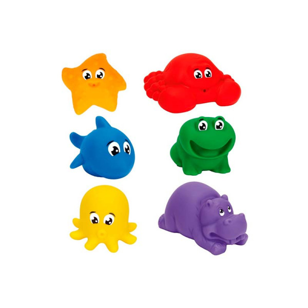 Набір іграшок для ванної Технок 6 тварин 7471