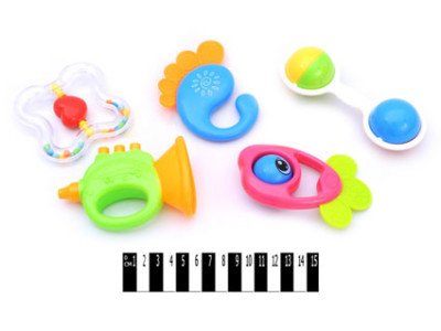 Набір брязкалець (5 шт) K225D34