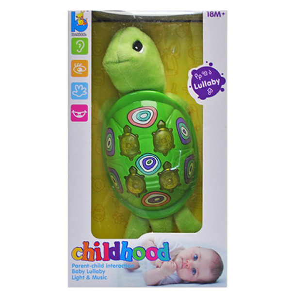 Брязкальце "Черепашка" музика світло JLD333-15A