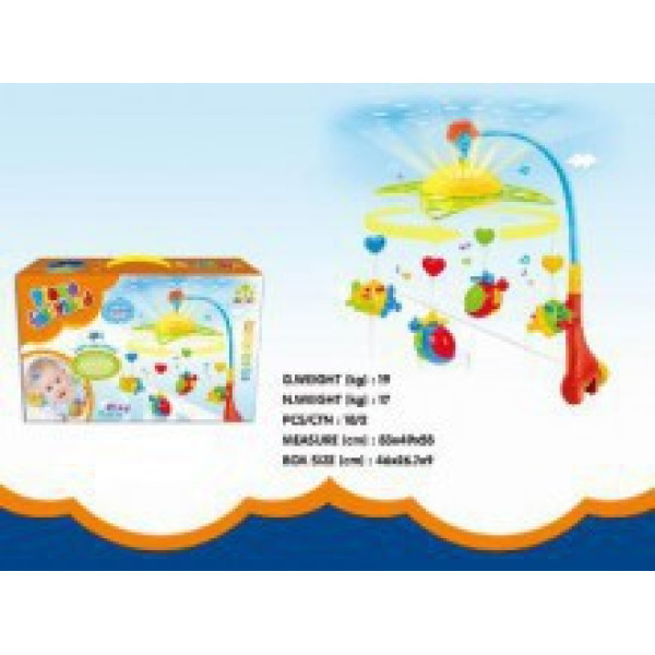 Мобіль музичний на батарейці в коробці 81005