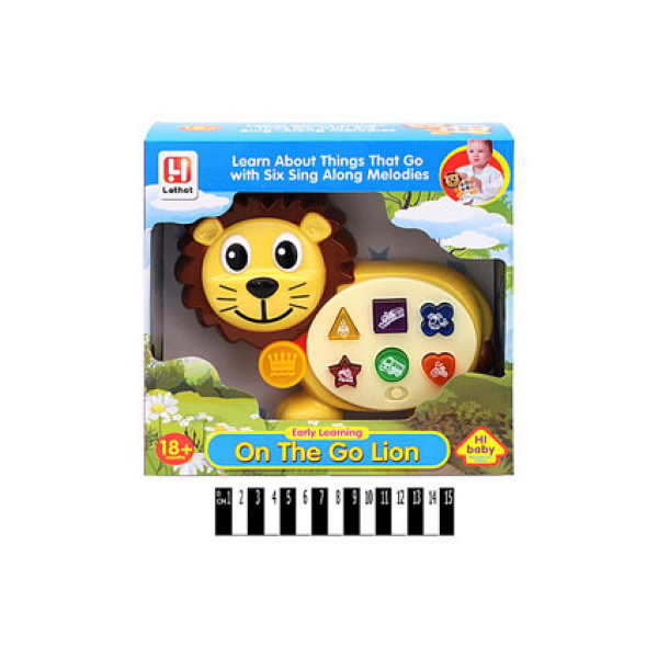 Піаніно-звірята Лев'яша 5043