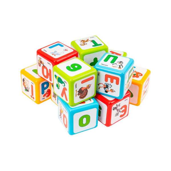 Кубики ТехноК "Абетка + арифметика" 8843