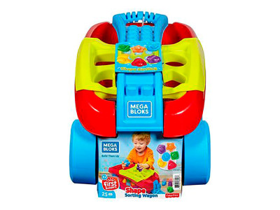 Візок-каталка "Сортуємо кубики" Mega Bloks FVJ47