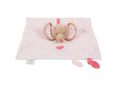 М`яка іграшка-лялька Nattou слоник Розі 655125