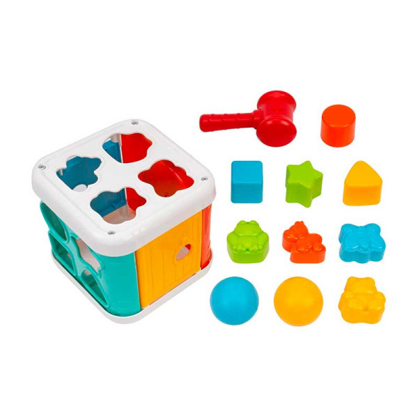 Сортер куб ТехноК "Розумний малюк" 10 елементів 9499 Сортер куб ТехноК "Розумний малюк" 10 елементів 9499