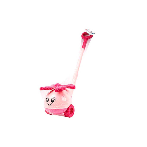 Каталка ТехноК пластикова 9413_Pink-Pink Каталка ТехноК пластикова 9413_Pink-Pink