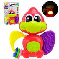 Брязкальце муз."Сонячний зайчик" на батарейках PL-724-72_Red Брязкальце муз."Сонячний зайчик" на батарейках PL-724-72_Red