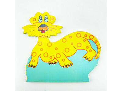 Деревяна іграшка з липучкою Лев 2931-6 Lion
