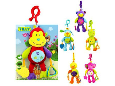 Брязкальце м'яке 22см (6 видів) BT-T-0035