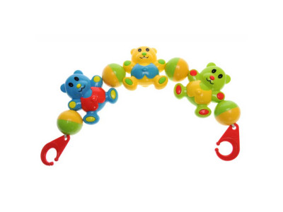 Брязкальце на коляску "Ведмедики" 6352B