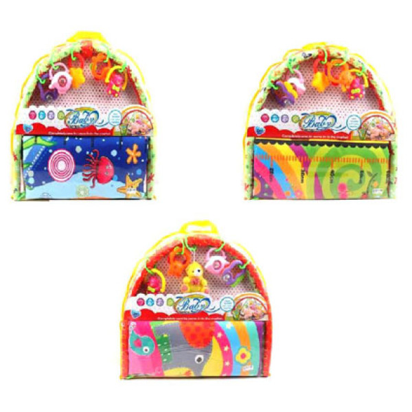 Килимок для малюків із брязкальцями на дузі 895-1/2/3A