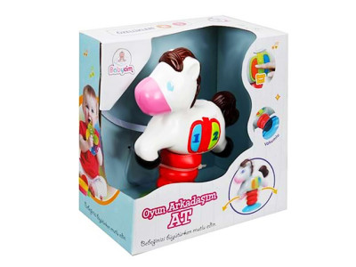 Брязкальце "Коніка" на присоску музичне 999-138B