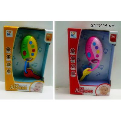 Брязкальце з батарейками (музика світло) 777-11/11A