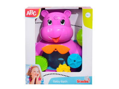 Грашка для ванни "Бегемотик з черепашкою" 4010111 Грашка для ванни "Бегемотик з черепашкою" 4010111