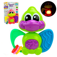 Брязкальце муз."Сонячний зайчик" на батарейках PL-724-72_Green