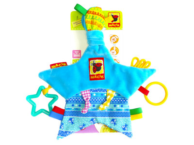 Іграшка м'яконабивна Зірка з кільцями МС 030602-02