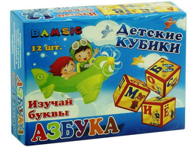 Кубики "Абетка" 12 шт 314