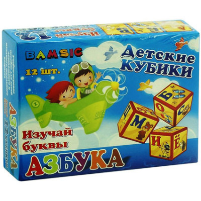 Кубики "Абетка" 12 шт 314