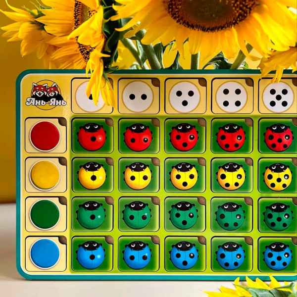 Сортер UBEE "Сонечко: колір рахунок та напрямки" з дерева ПСФ063