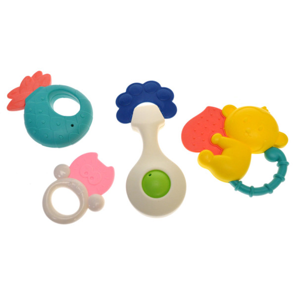 Набір брязкалець у кульку 4шт 2852-2