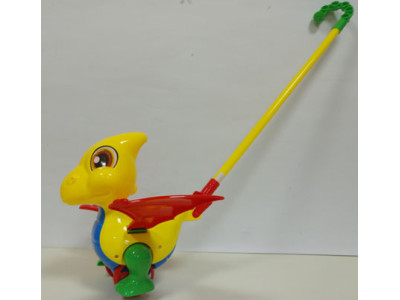 Каталка "Динозавр" на палиці (2 кольори) 0360