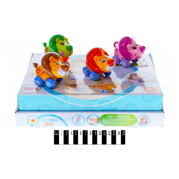 Набір левенят на ключику (12шт) 634