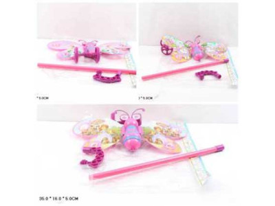 Каталка "Метелик" на палиці (3 види) 91856-3/LL168/LL169