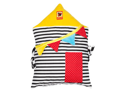 Захисний борт на ліжечко "Будиночок" МС 110512-09