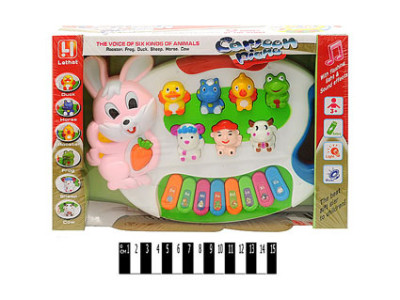 Піаніно-звірята Зайчик 5008