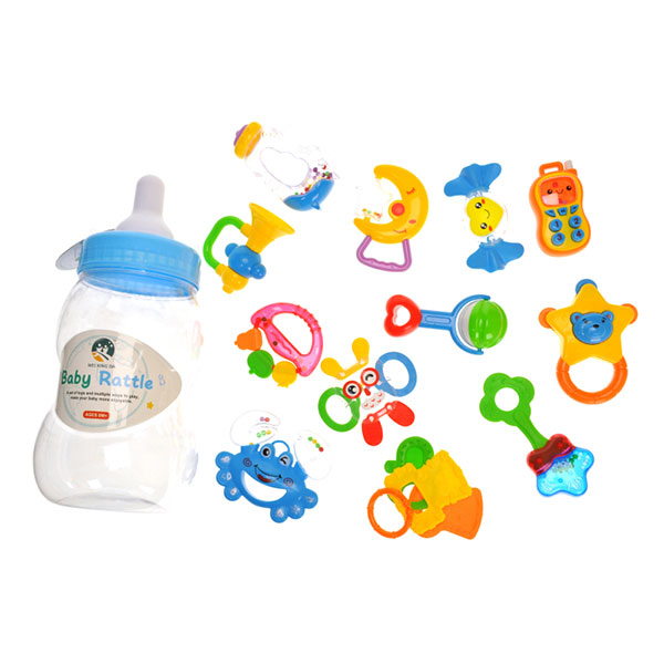 Набір брязкалець у колбі 11 шт A1992