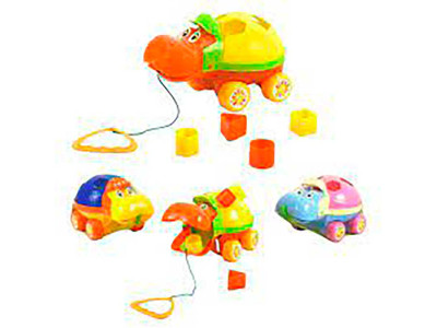 Каталка Гіпо Пазл "Бегемот" МАКС.1025