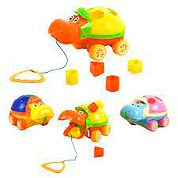 Каталка Гіпо Пазл "Бегемот" МАКС.1025